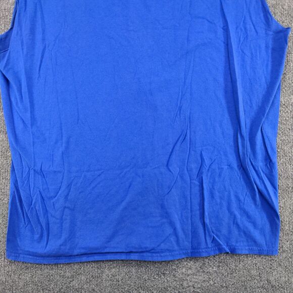 Hanes Nano-T Men's Bud Light Graphic Tank Top Blue XL Sleeveless Crew Neck - Picture 8 of 12